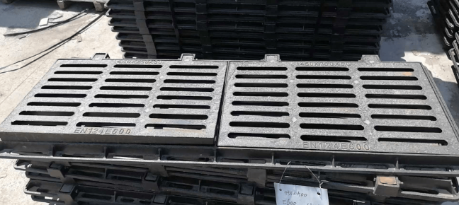 荔城球墨铸铁连体双篦展示