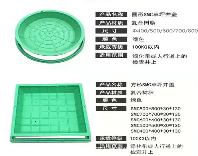 荔城树脂复合种植井盖展示